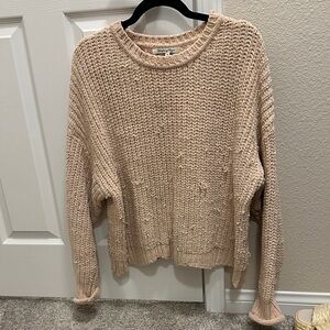 Elegant Knit Crew Neck Sweater